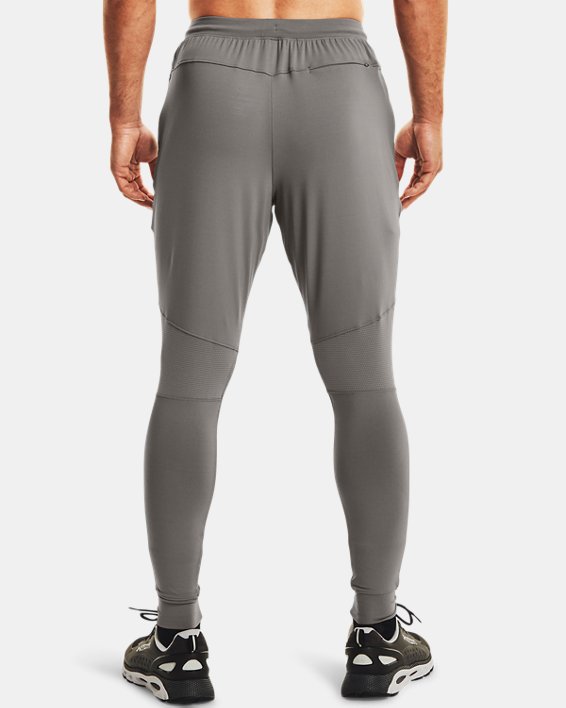 Men's UA RUSH™ Fitted Pants, Gray, pdpMainDesktop image number 1